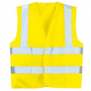 Gilet fluo baudrier