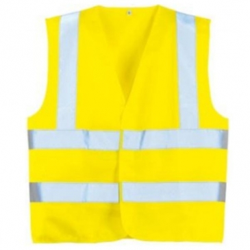 Gilet fluo baudrier